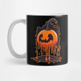 melting pumpkin Mug